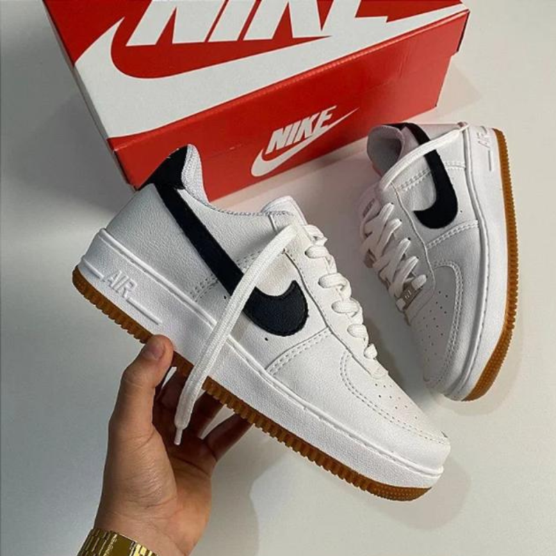 Tênis Nike AIR Force – Branco e Preto FJ4146-104