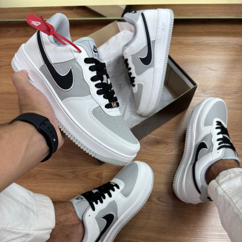 Tênis Nike AIR Force – Branco e Preto FJ4146-104